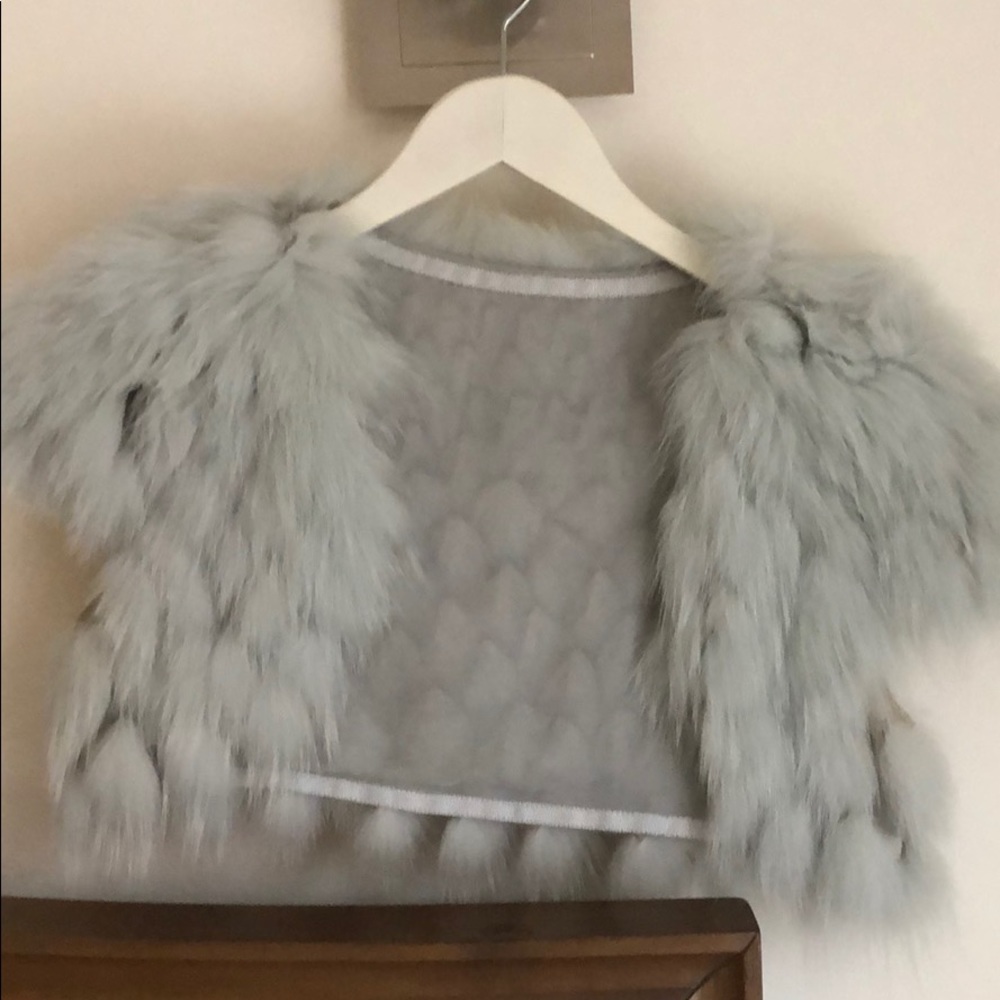 J Mendel silver Blue Bolero
